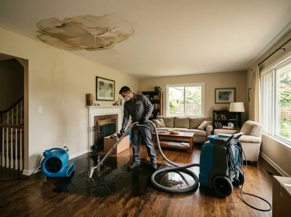 attic-pipe-burst-ceiling-drip-008 — frequently asked questions, Water Damage Restoration & Carpet Care in Thomasville, GA